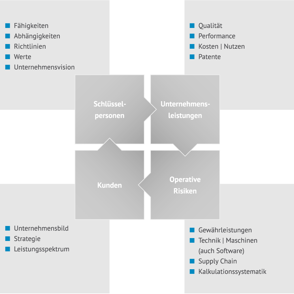 Unternehmensdurchleuchtung